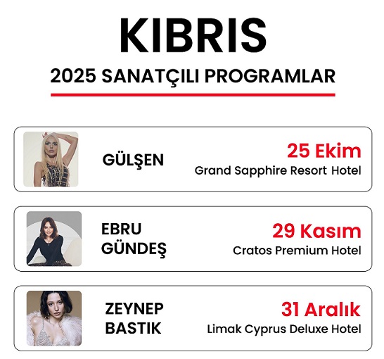 Kıbrıs Sanatçılı Program